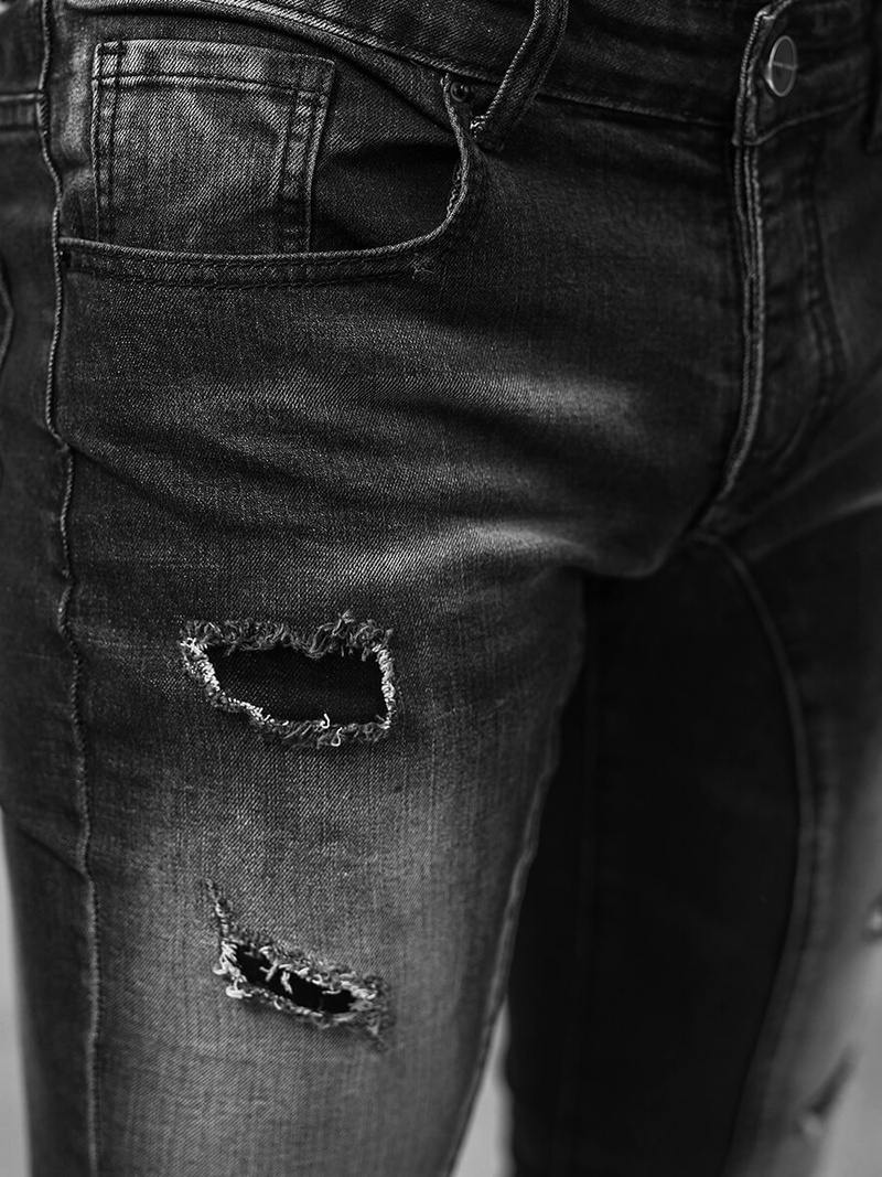 Чоловічі джинси Чорнi OZONEE NB/MP0116N