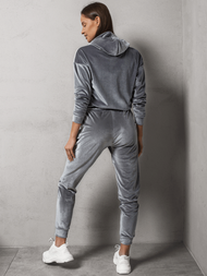 Komplet dresowy dwuczęściowy szary OZONEE O/13121