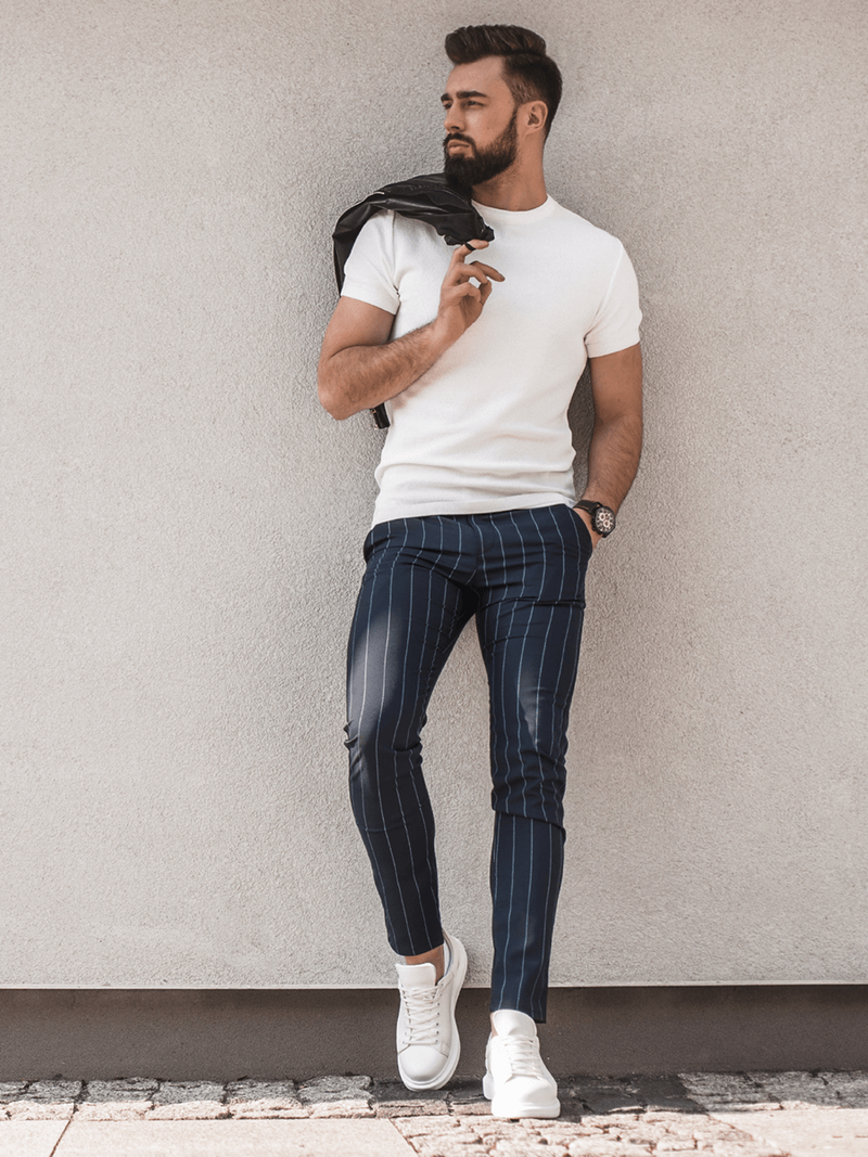 Штани чоловічі Темно-Синi OZONEE DJ/5501