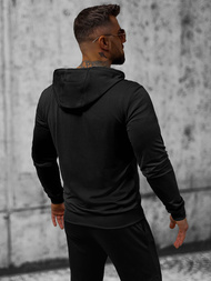 Kurtka przejściowa męska czarna OZONEE JS/M10306