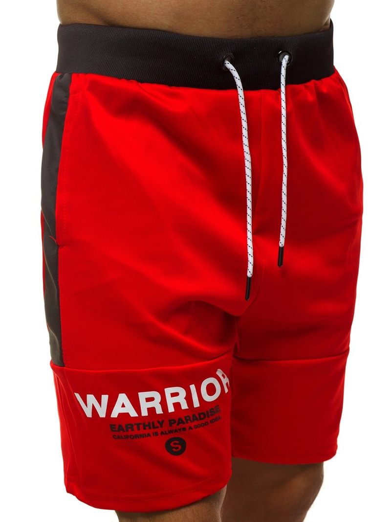 Spodenki męskie czerwone OZONEE JS/KK300175