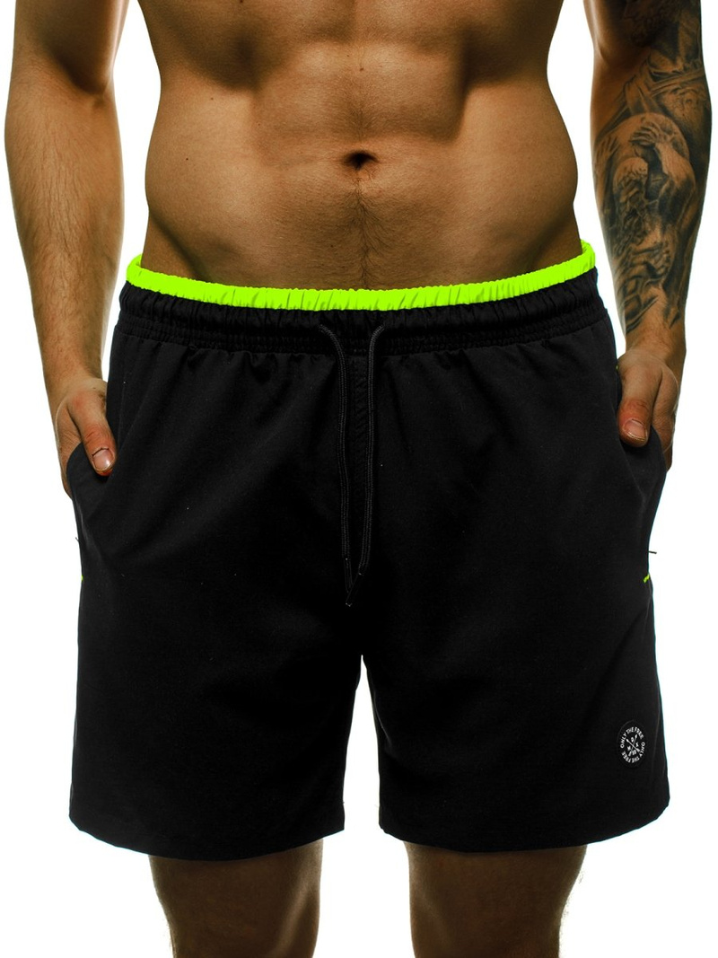 Шорти чоловічі Чорна OZONEE MAD/4262