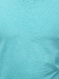 T-Shirt męski miętowy OZONEE O/2309