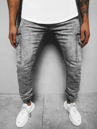  Штани чоловічі джоггери Графітові OZONEE DR/TF129