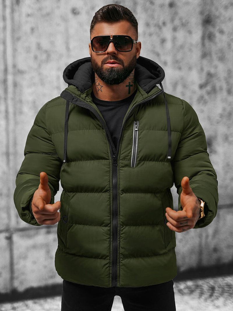 Куртка чоловіча Зелена OZONEE JS/27M8112/136