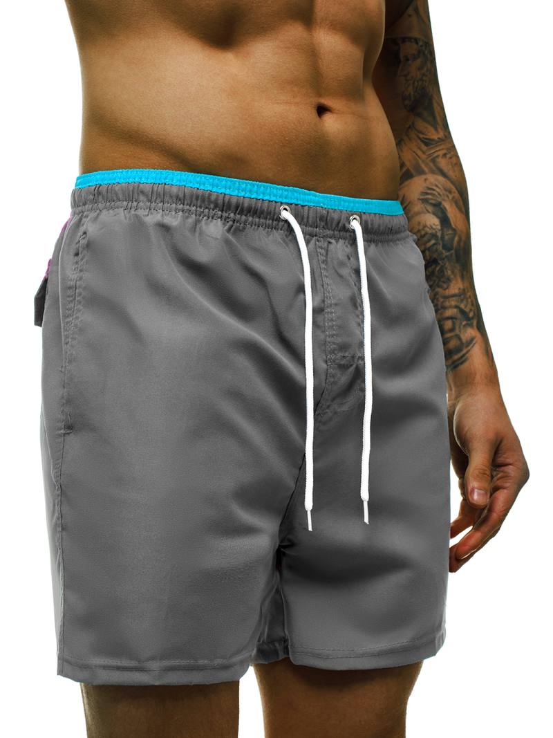 Шорти для плавання чоловічі графіт OZONEE ST007-12