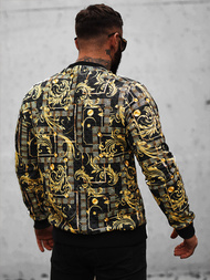 Толстовка чоловіча Чорна OZONEE O/D7147