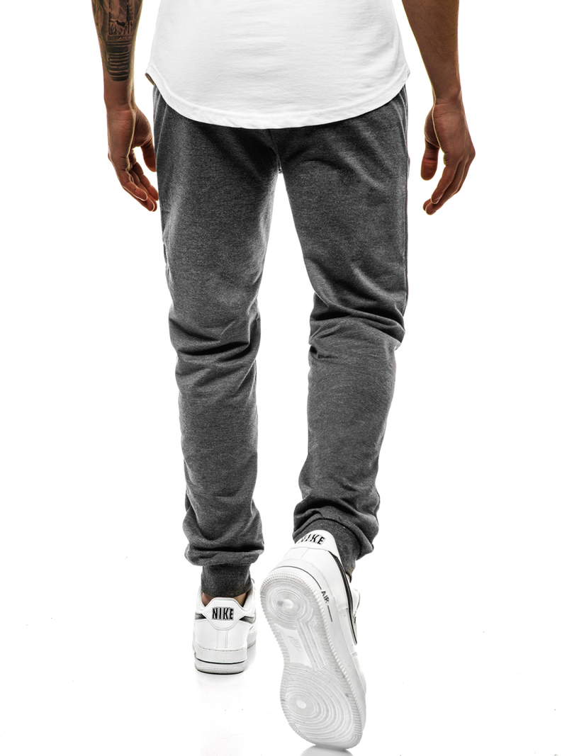 Штани спортивні чоловічі Темно-сірі JS/XW007S