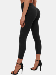 Legginsy damskie czarne OZONEE O/TS228/1