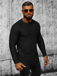 Толстовка чоловіча чорна OZONEE O/20375Z