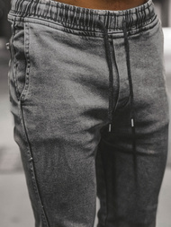  Штани чоловічі джоггери Чорнi OZONEE DJ/5671