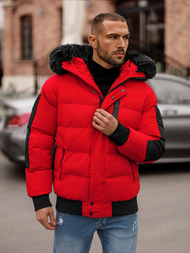 Куртка чоловіча червона OZONEE O/M798Z