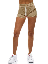 Шорти спортивні жіночі Бежевi OZONEE JS/1023/B8/B