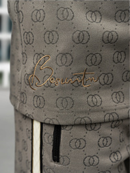 Чоловічий короткий спортивний костюм tемно-ciрий OZONEE O/QQ1621AB