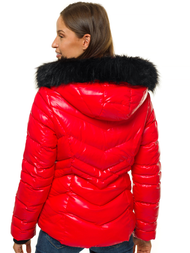 Куртка жіноча Червона OZONEE JS/M23068/2