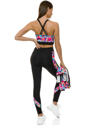 Жіночий спортивний костюм з трьох частин Кольоровий OZONEE O/MS01