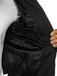 Kurtka zimowa męska czarna OZONEE O/99101Z 