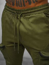 Штани чоловічі джоггери xакi OZONEE O/475