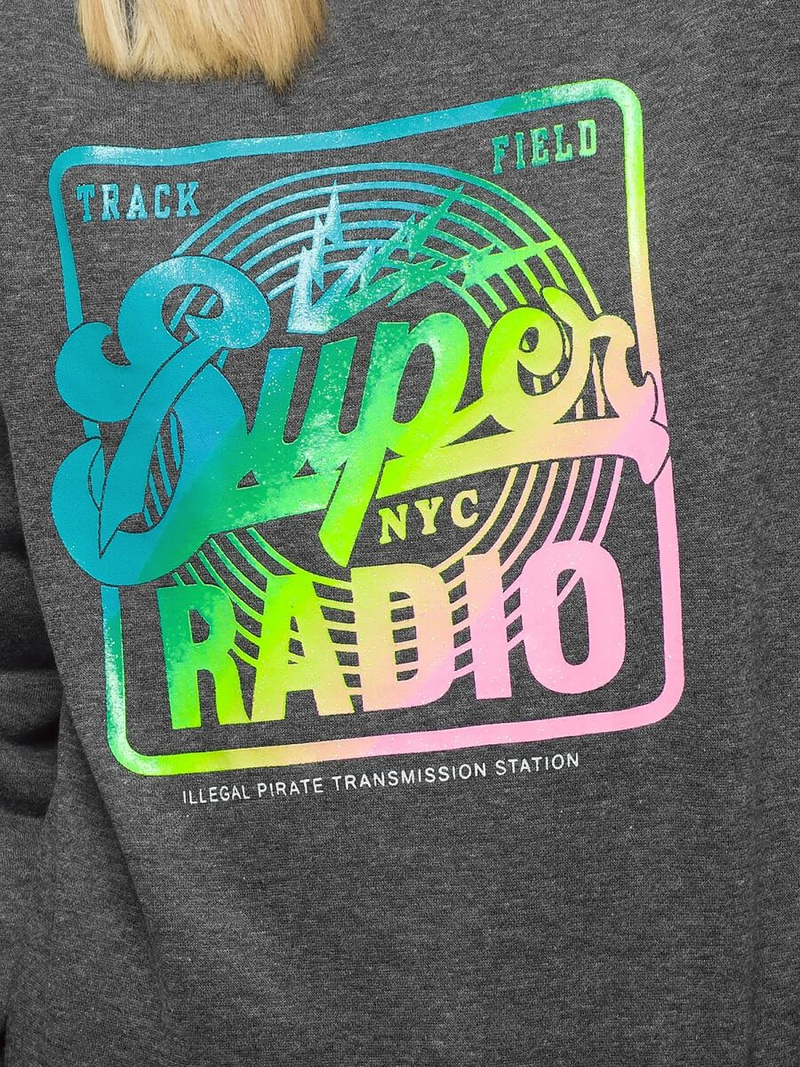 Жіноча Толстовка Темно-сіра OZONEE JS/KSW1008