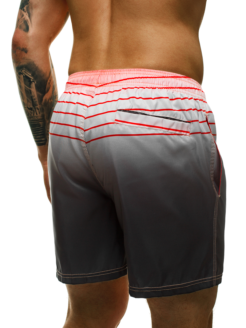 Шорти чоловічі Чорно-Бiлi OZONEE JS/YW02009-10