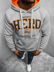 Bluza z kapturem męska szara OZONEE JS/Y10056