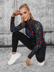 Komplet sportowy damski dwuczęściowy różowo-miętowy OZONEE O/20715