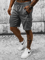 Шорти чоловічі Графітові OZONEE JS/8K278