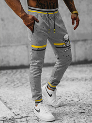 Spodnie dresowe męskie szare OZONEE JS/K10227Z