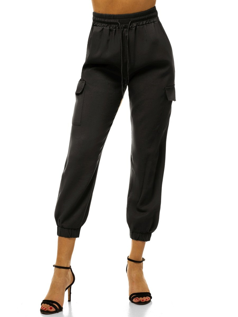 Жіночі штани Джогер Чорнi OZONEE O/HM003