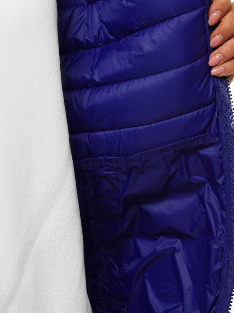 Kurtka przejściowa damska granatowa OZONEE JS/M23036/215