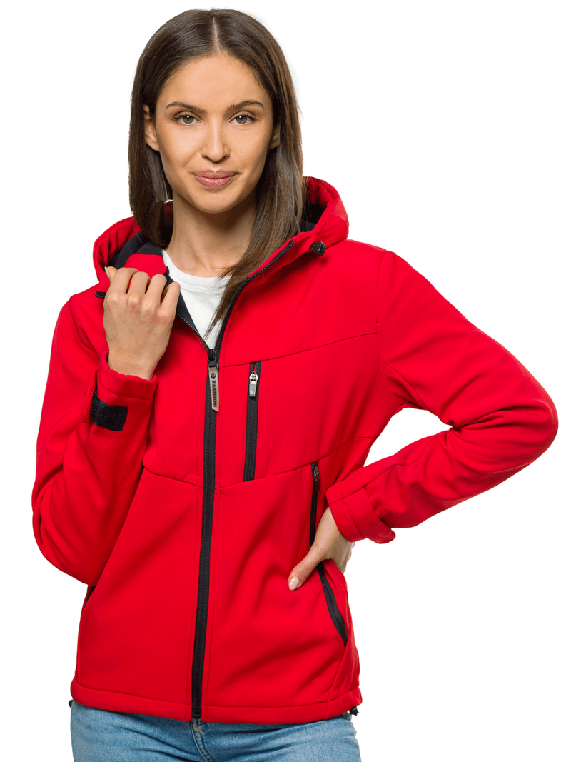 Куртка жіноча Червона OZONEE JS/KSW6004