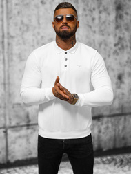 Толстовка чоловіча біла OZONEE O/TB2203