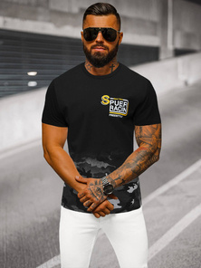 T-shirt męski szary OZONEE JS/S985/2Z