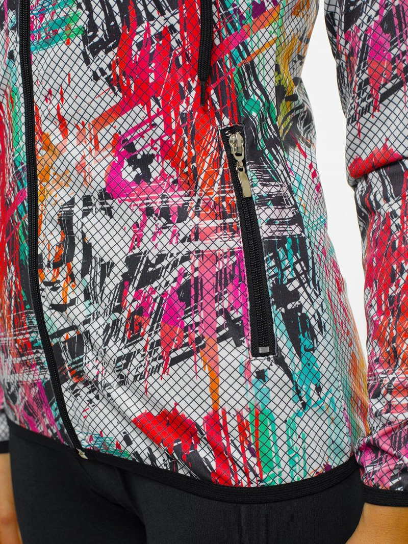 Жіночий спортивний костюм з двох частин Кольоровий OZONEE O/MS020