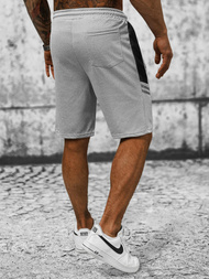 Spodenki dresowe męskie szare OZONEE JS/8K280