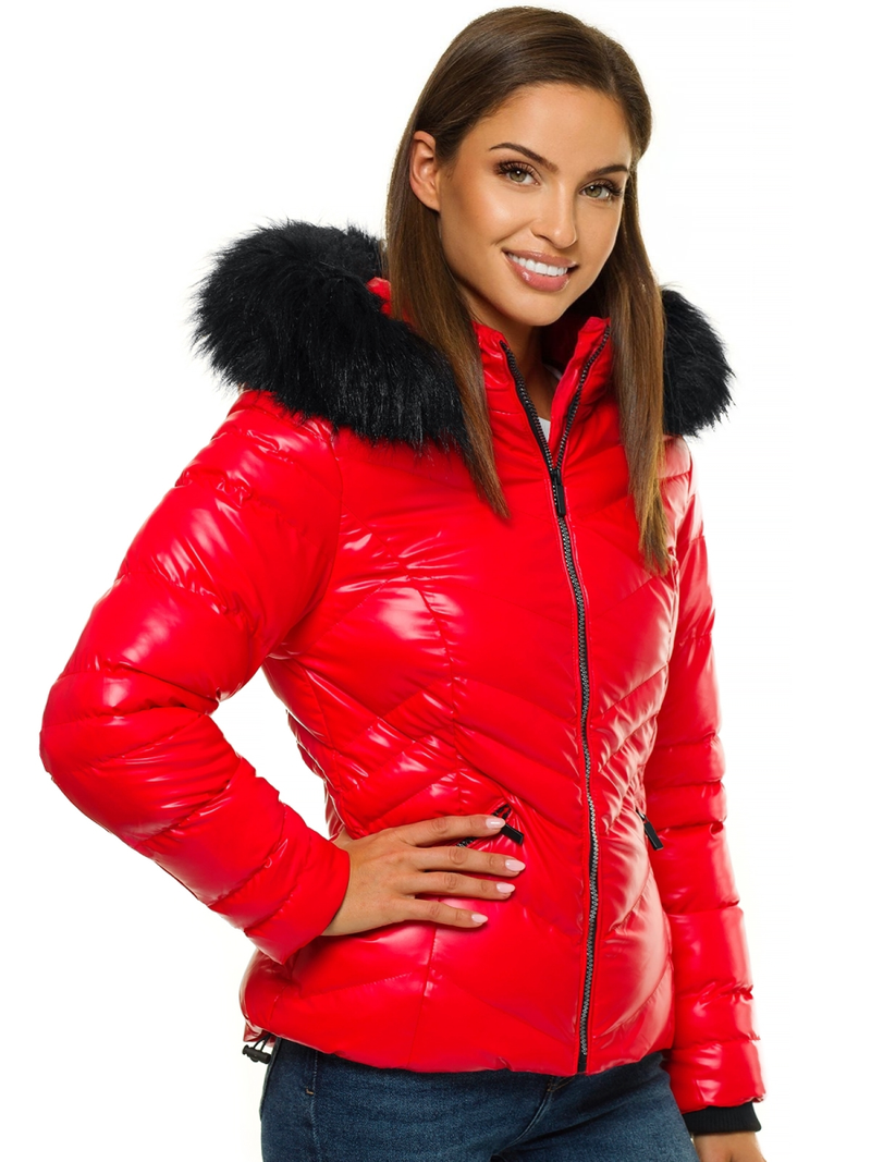 Куртка жіноча Червона OZONEE JS/M23068/2
