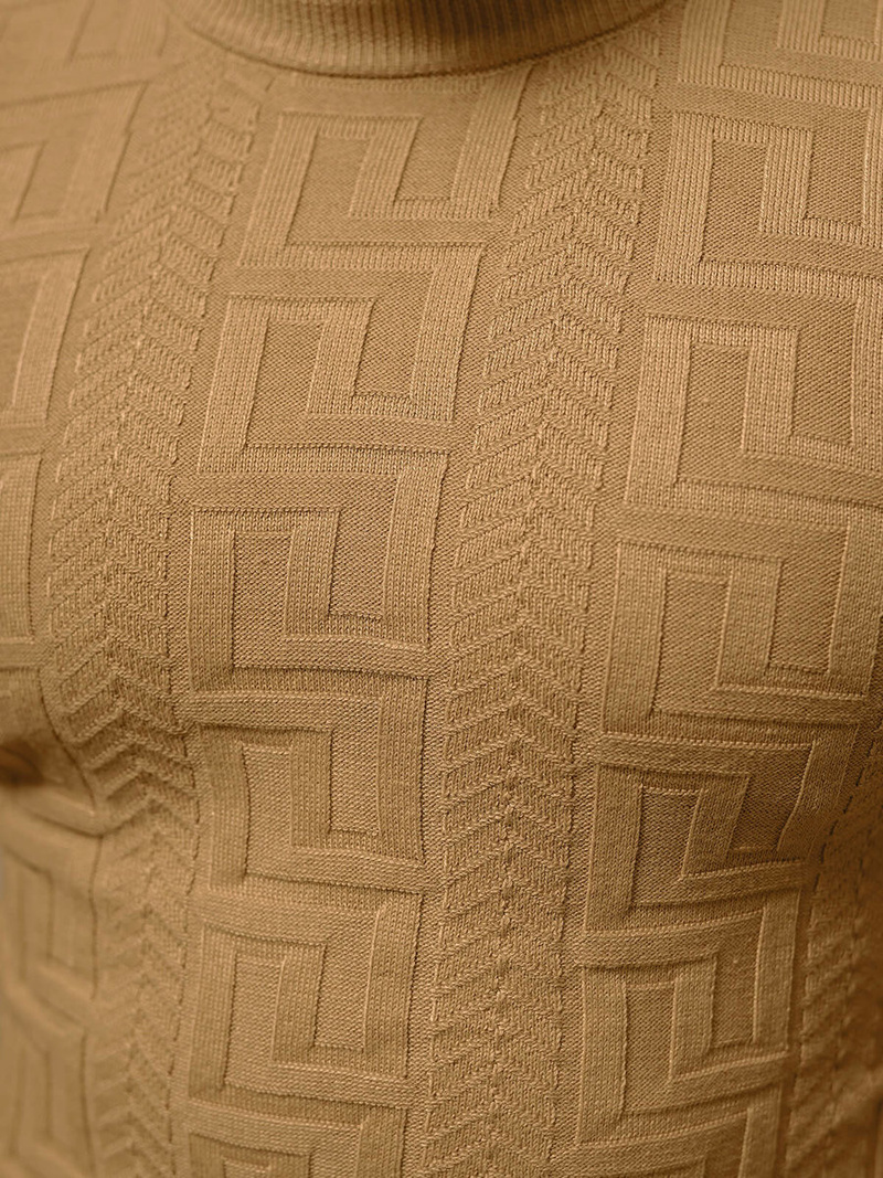 Светр чоловічій Бежевi OZONEE O/ZZ190126