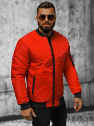 Куртка чоловіча червона OZONEE JS/AK95Z