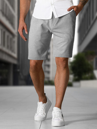 Spodenki męskie chinosy szare OZONEE DJ/4400