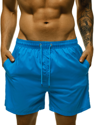 Spodenki kąpielowe męskie błękitne OZONEE O/YW07008/36