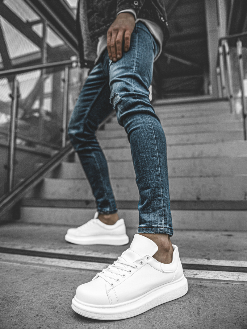 Sneakersy białe OZONEE CH/257