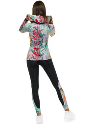 Komplet sportowy dwuczęściowy damski kolorowy OZONEE O/MS020