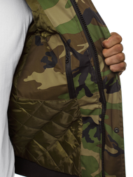 Куртка чоловіча Камуфляжно-Зелена OZONEE JS/2019005