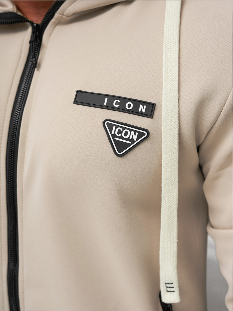 Спортивний костюм чоловічій Бежева OZONEE O/LN11760