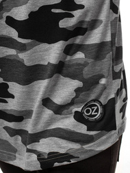 Майка чоловіча Сiро-Камуфляжна OZONEE O/2537