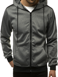 Толстовка чоловіча Темно-сіра OZONEE JS/99005