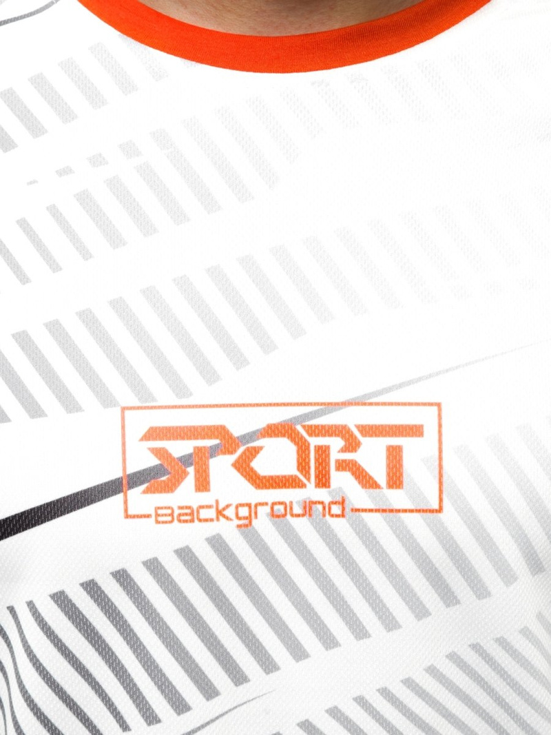 T-Shirt męski biały OZONEE JS/KS2060