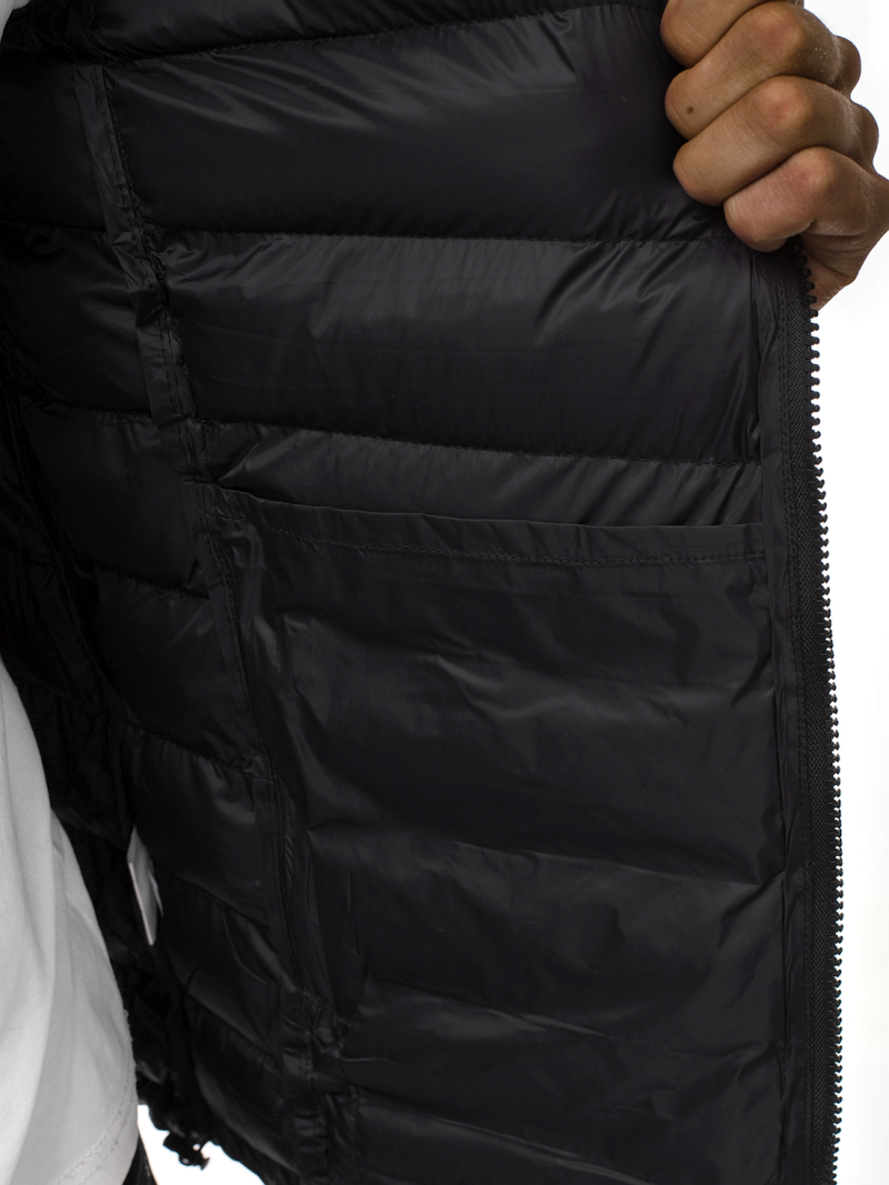 Kurtka męska przejściowa czarna OZONEE JB/JP1111