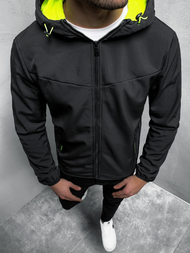 Куртка softshell чоловіча Чорна OZONEE JS/KS2188