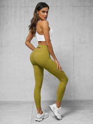 Legginsy damskie oliwkowe OZONEE O/620006